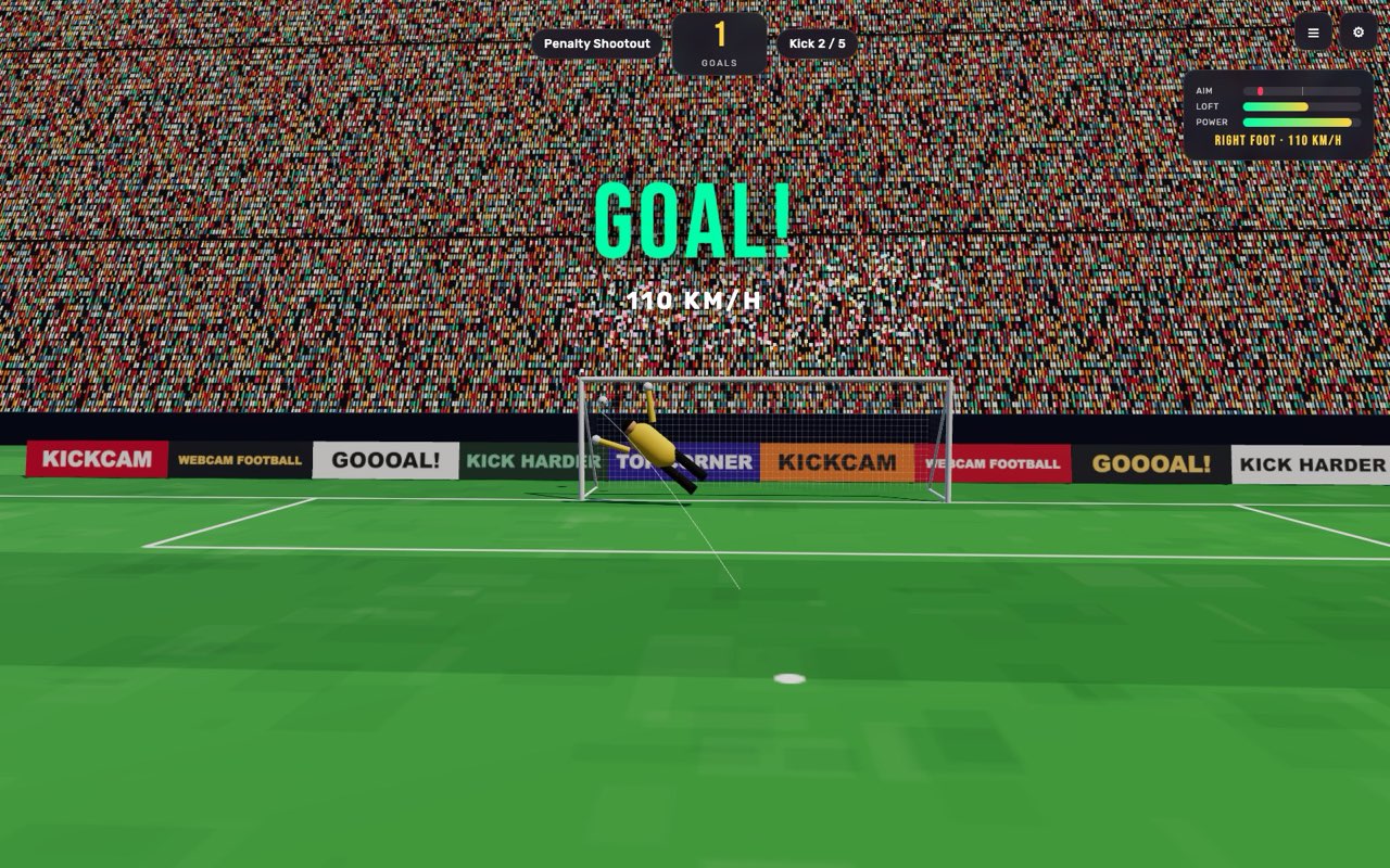 KickCam — Webcam Football